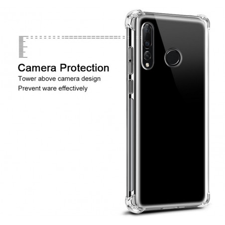 Funda Gel Tpu Anti-Shock Transparente para Huawei P Smart + Plus 2019
