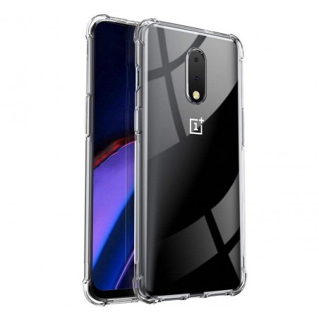 Funda Gel Tpu Anti-Shock Transparente para Oneplus 7