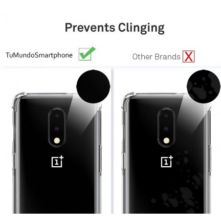 Funda Gel Tpu Anti-Shock Transparente para Oneplus 7