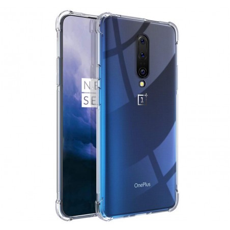 Funda Gel Tpu Anti-Shock Transparente para Oneplus 7 Pro