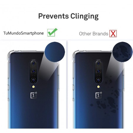 Funda Gel Tpu Anti-Shock Transparente para Oneplus 7 Pro