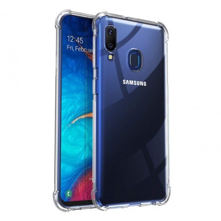 Funda Gel Tpu Anti-Shock Transparente para Samsung Galaxy A20e 5.8