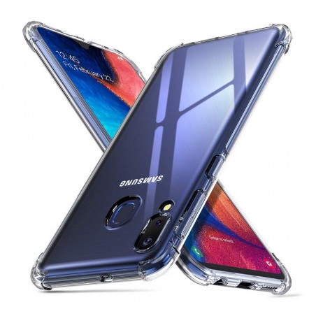 Funda Gel Tpu Anti-Shock Transparente para Samsung Galaxy A20e 5.8