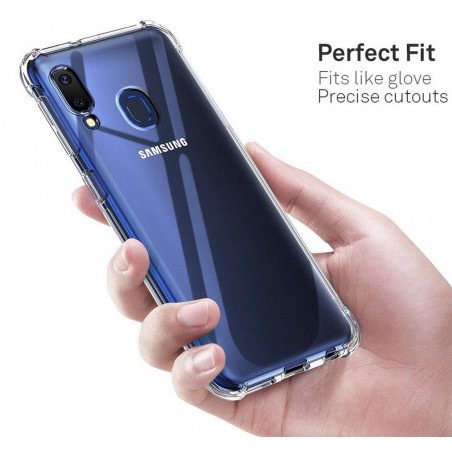 Funda Gel Tpu Anti-Shock Transparente para Samsung Galaxy A20e 5.8