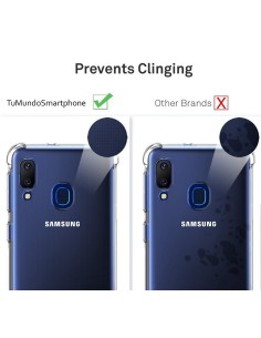Funda Gel Tpu Anti-Shock Transparente para Samsung Galaxy A20e 5.8
