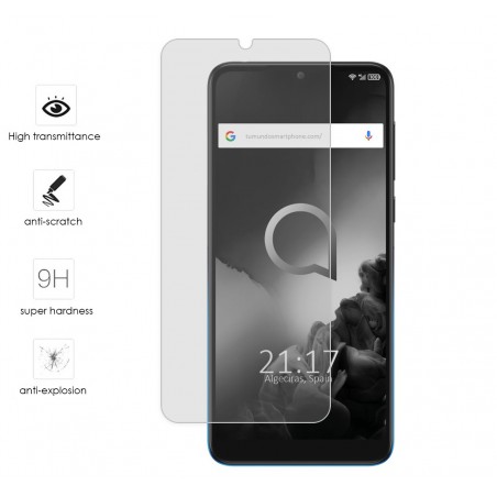 Protector Cristal Templado para Alcatel 3 (2019) Vidrio