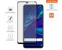 Protector Cristal Templado Completo 5D Full Glue Negro para Huawei P Smart + Plus 2019 Vidrio
