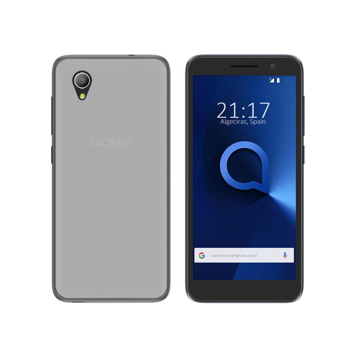 Funda Gel Tpu para Alcatel 1 (2019) Color Transparente