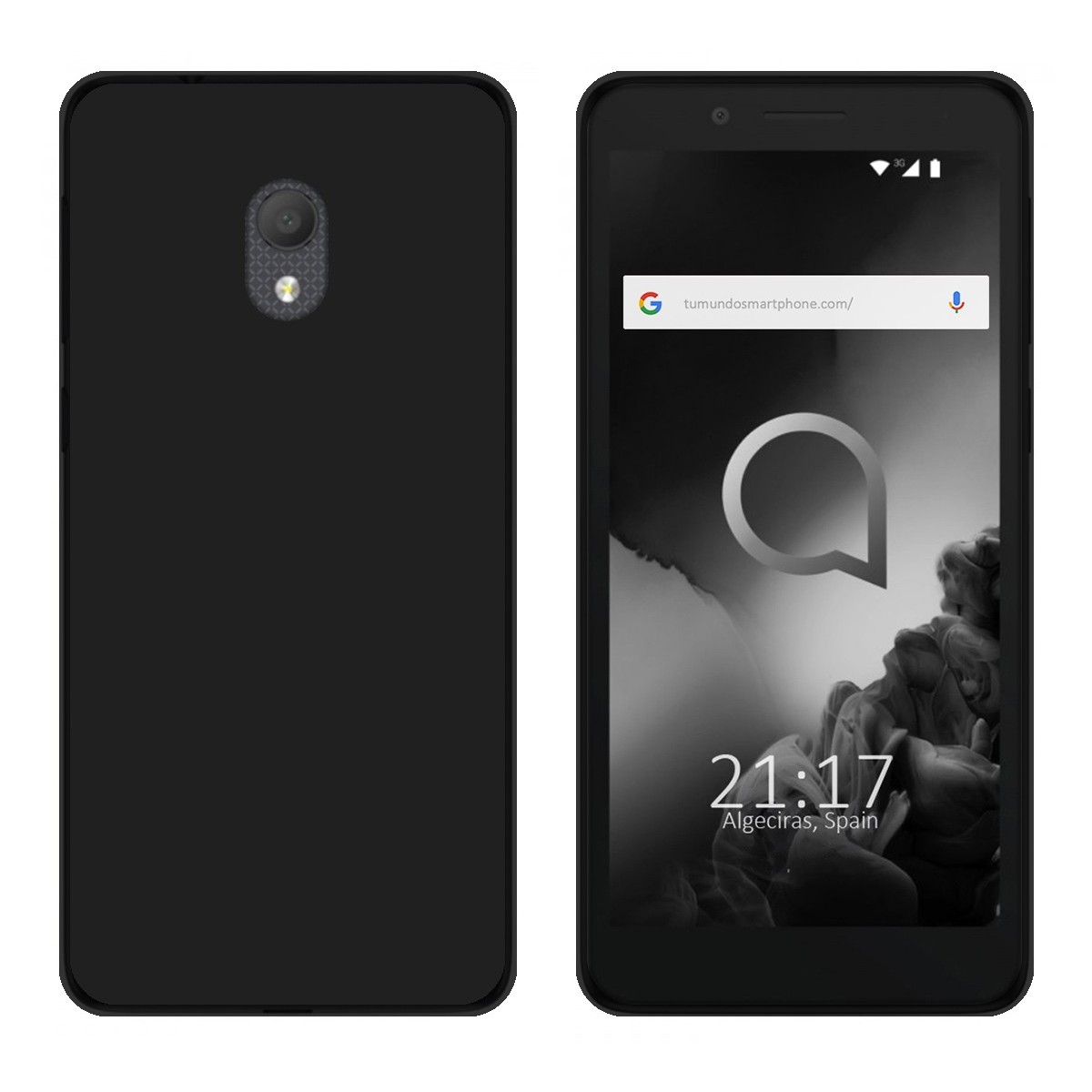 Funda Gel Tpu para Alcatel 1C (2019) Color Negra