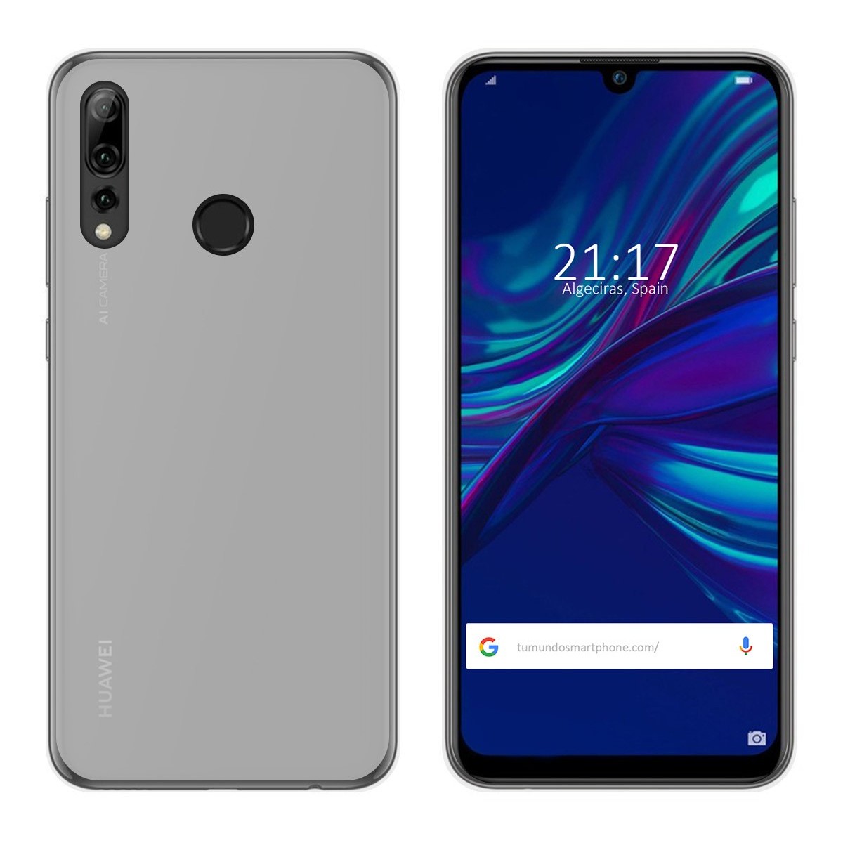 Funda Gel Tpu para Huawei P Smart + Plus 2019 Color Transparente