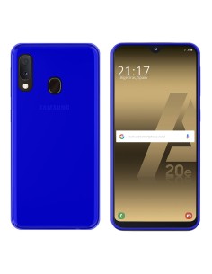 Funda Gel Tpu para Samsung Galaxy A20e 5.8 Color Azul