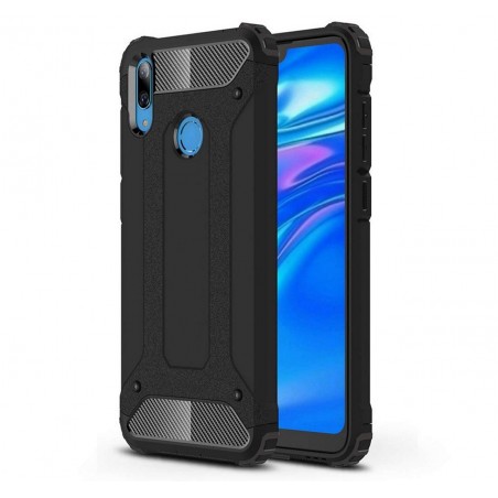 Funda Tipo Hybrid Tough Armor (Pc+Tpu) Negra para Huawei Y6 2019 / Y6s 2019