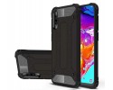 Funda Tipo Hybrid Tough Armor (Pc+Tpu) Negra para Samsung Galaxy A70
