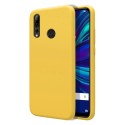 Funda Silicona Líquida Ultra Suave para Huawei P Smart + Plus 2019 color Amarilla