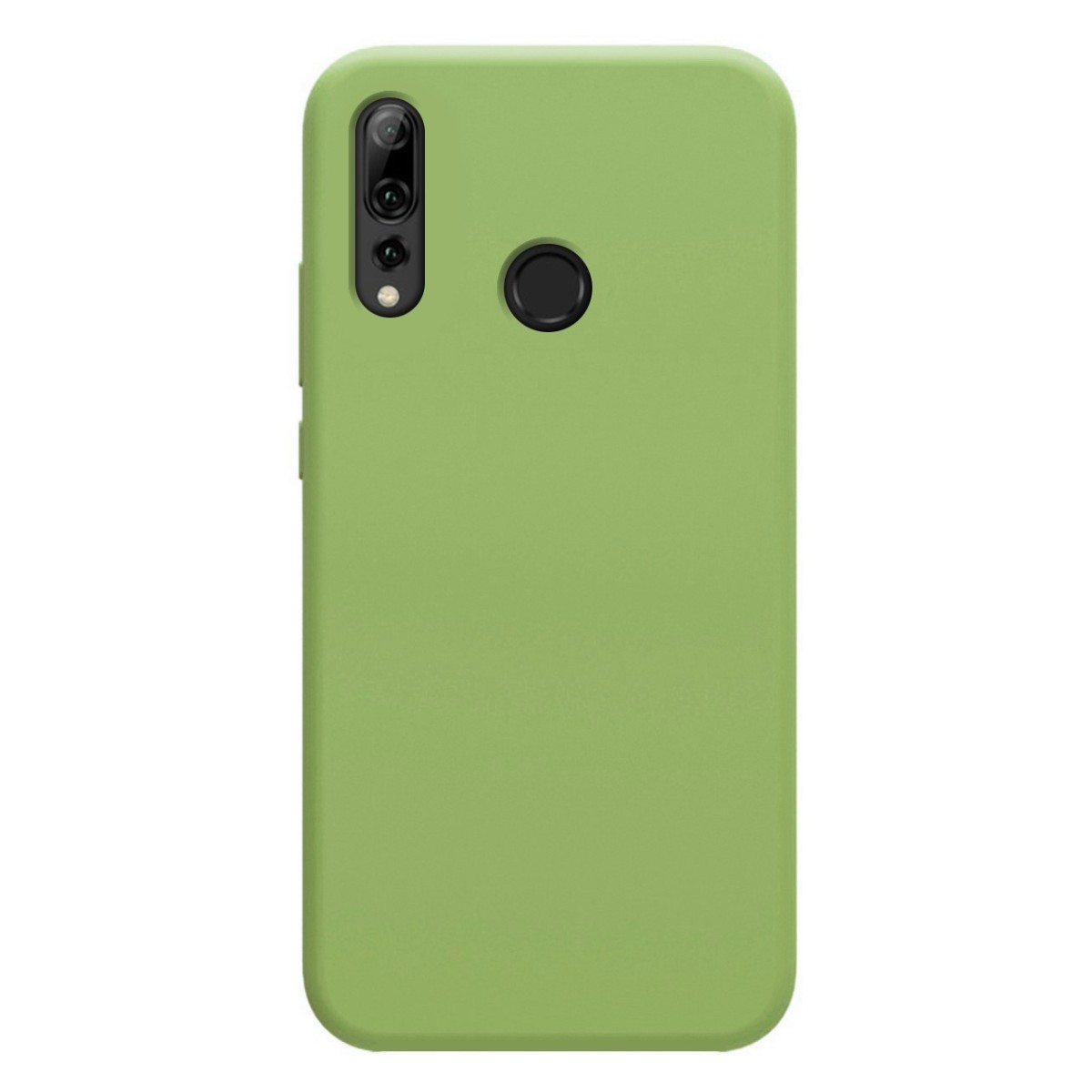 Funda Silicona Líquida Ultra Suave para Huawei P Smart + Plus 2019 color Verde
