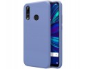 Funda Silicona Líquida Ultra Suave para Huawei P Smart + Plus 2019 color Azul Celeste