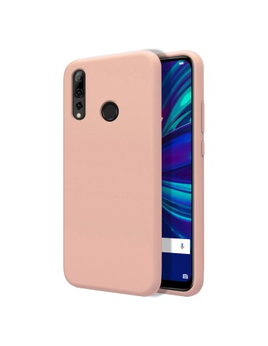 Funda Silicona Líquida Ultra Suave para Huawei P Smart + Plus 2019 color Rosa