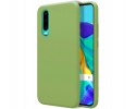 Funda Silicona Líquida Ultra Suave para Huawei P30 color Verde