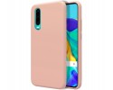 Funda Silicona Líquida Ultra Suave para Huawei P30 color Rosa