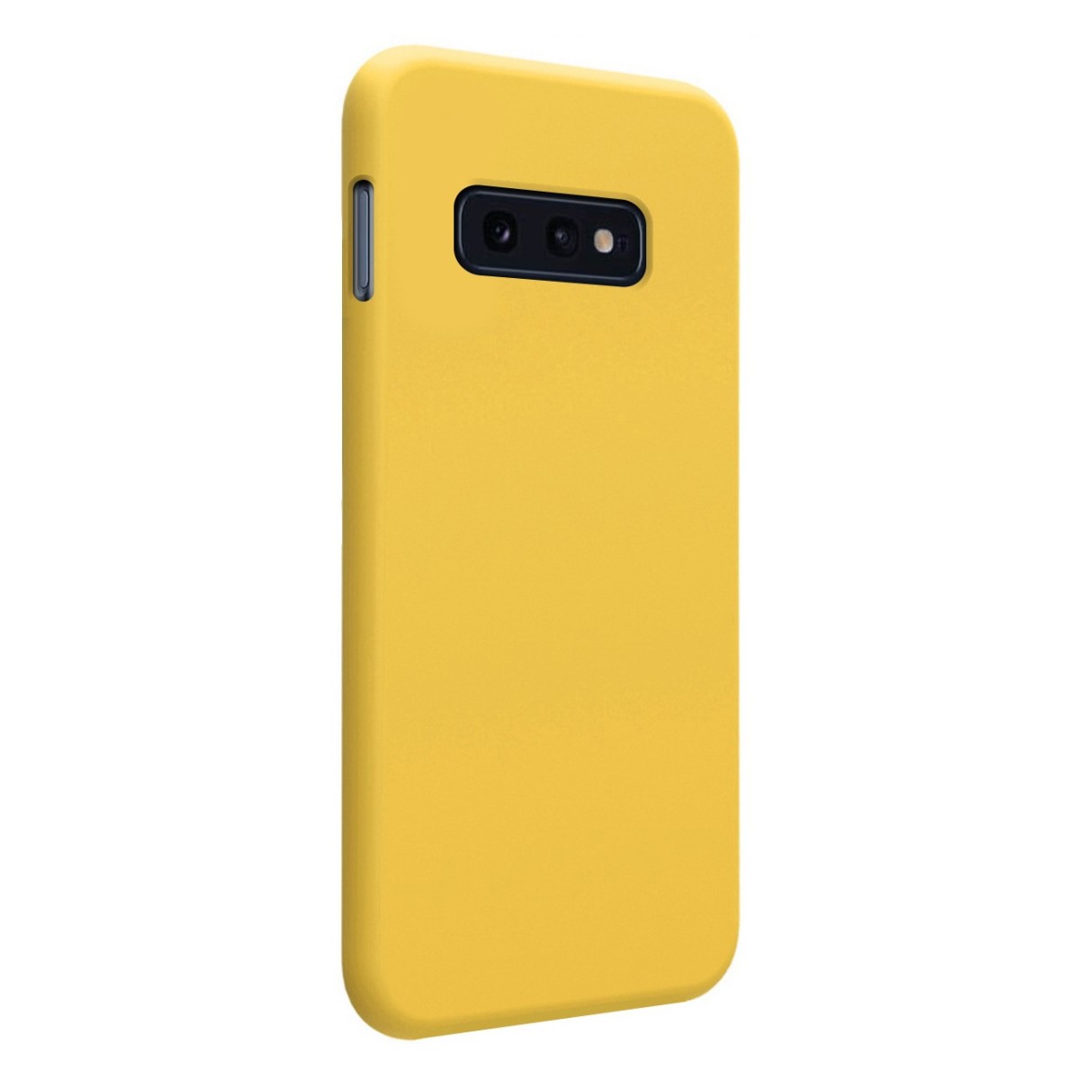 Funda Silicona Líquida Ultra Suave para Samsung Galaxy S10e color Amarilla