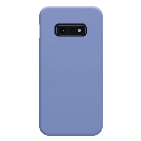 Funda Silicona Líquida Ultra Suave para Samsung Galaxy S10e color Azul Celeste