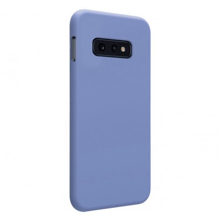 Funda Silicona Líquida Ultra Suave para Samsung Galaxy S10e color Azul Celeste