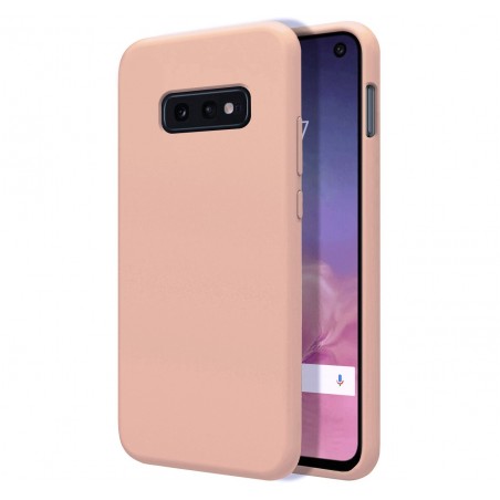 Funda Silicona Líquida Ultra Suave para Samsung Galaxy S10e color Rosa