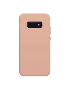 Funda Silicona Líquida Ultra Suave para Samsung Galaxy S10e color Rosa