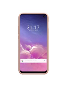 Funda Silicona Líquida Ultra Suave para Samsung Galaxy S10e color Rosa