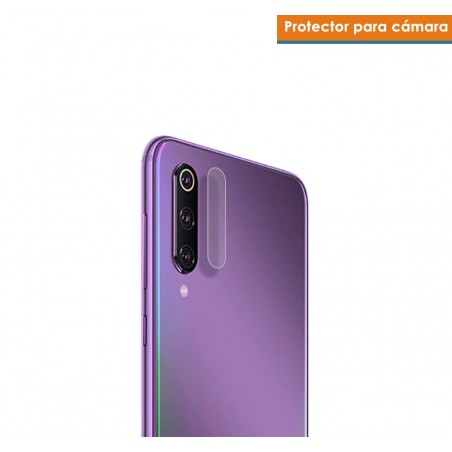 Protector Cristal Templado Cámara Trasera para Samsung Galaxy A70 Vidrio