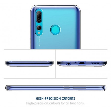 Funda Gel Tpu Fina Ultra-Thin 0,5mm Transparente para Huawei P Smart + Plus 2019