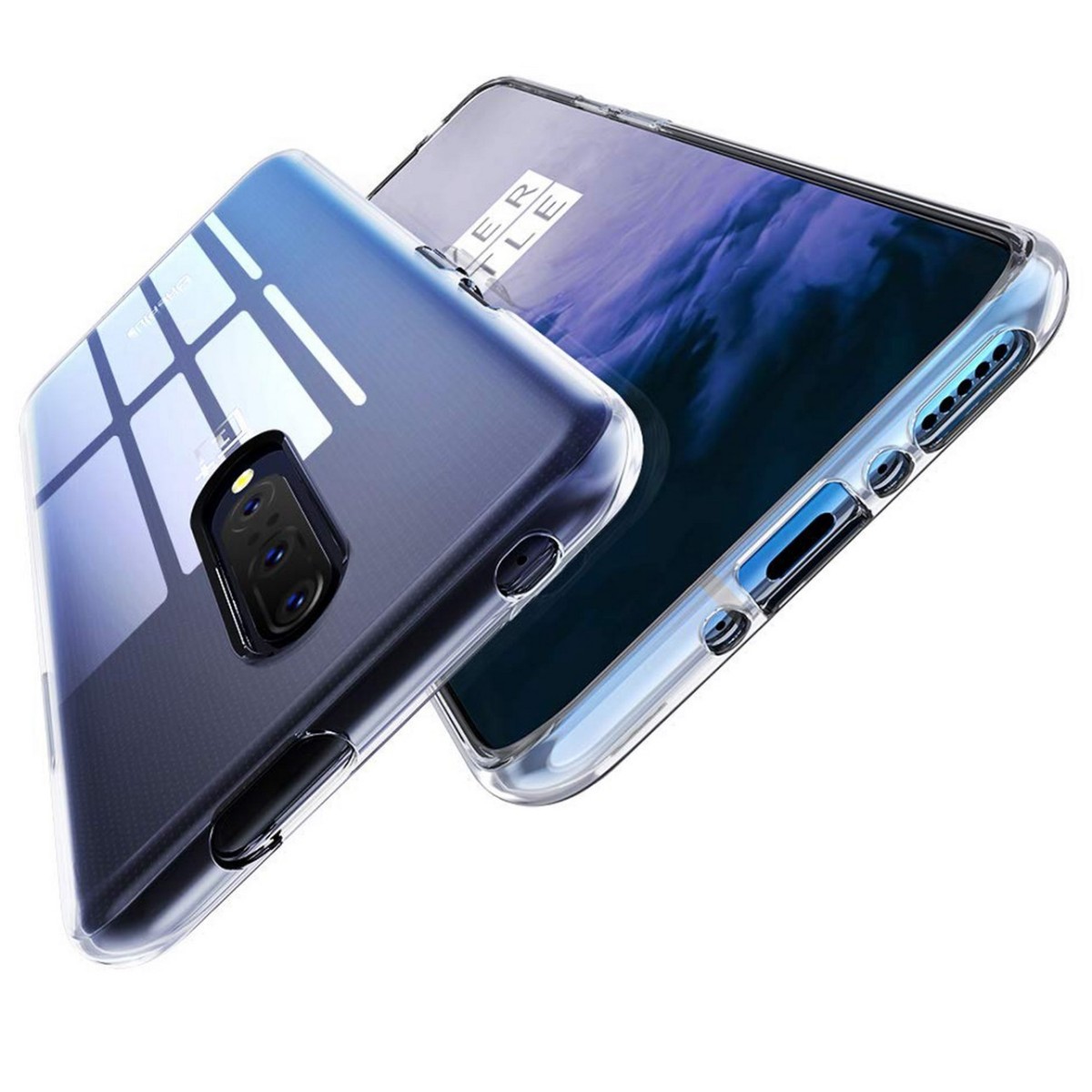 Funda Gel Tpu Fina Ultra-Thin 0,5mm Transparente para Oneplus 7 Pro
