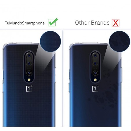 Funda Gel Tpu Fina Ultra-Thin 0,5mm Transparente para Oneplus 7 Pro