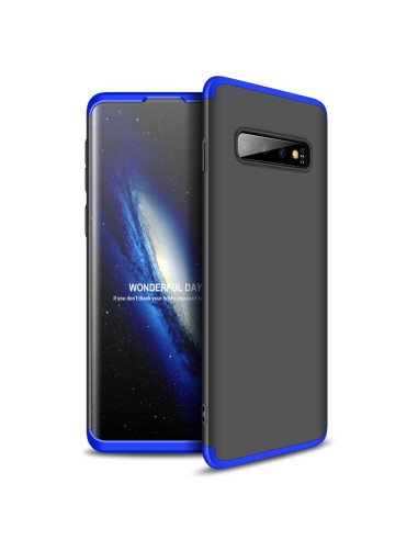 Funda Carcasa GKK 360 para Samsung Galaxy S10 Plus Color Negra / Azul