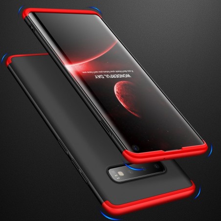 Funda Carcasa GKK 360 para Samsung Galaxy S10 Plus Color Negra / Roja