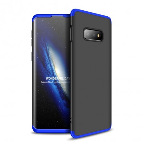 Funda Carcasa GKK 360 para Samsung Galaxy S10e Color Negra / Azul