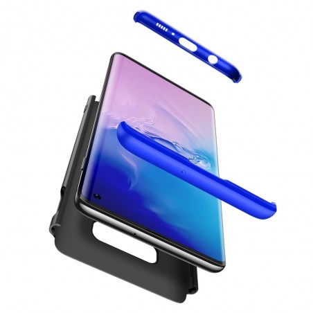 Funda Carcasa GKK 360 para Samsung Galaxy S10e Color Negra / Azul