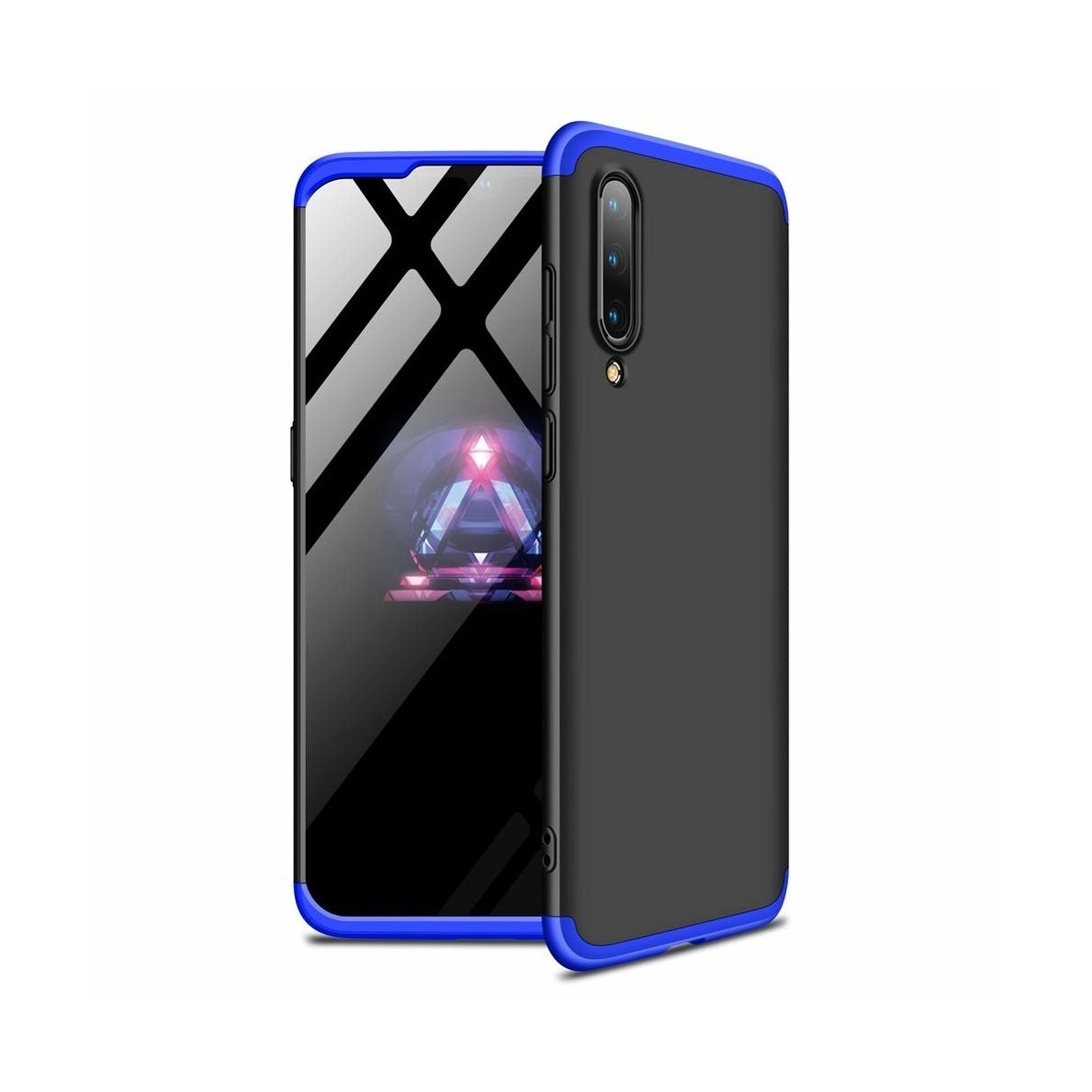 Funda Carcasa GKK 360 para Xiaomi Mi 9 Color Negra / Azul