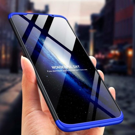 Funda Carcasa GKK 360 para Xiaomi Mi 9 Color Negra / Azul