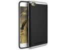 Funda Tipo Neo Hybrid (Pc+Tpu) Negra / Plata para Xiaomi Redmi 4A