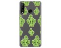 Funda Gel Transparente para Huawei P30 Lite diseño Cactus Dibujos
