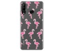 Funda Gel Transparente para Huawei P30 Lite diseño Flamenco Dibujos