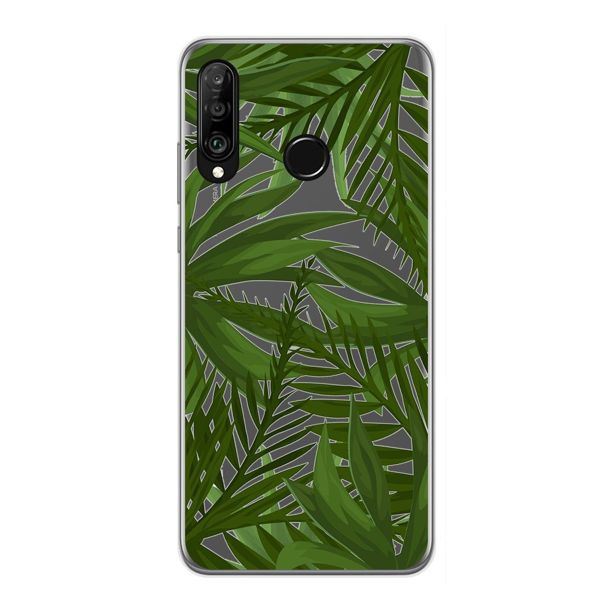 Funda Gel Transparente para Huawei P30 Lite diseño Jungla Dibujos