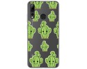 Funda Gel Transparente para Huawei P Smart Plus 2019 diseño Cactus Dibujos