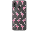 Funda Gel Transparente para Huawei P Smart Plus 2019 diseño Flamenco Dibujos