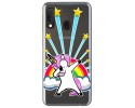 Funda Gel Transparente para Samsung Galaxy A20e 5.8 diseño Unicornio Dibujos
