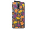 Funda Gel Transparente para Oppo Reno diseño Otoño Dibujos