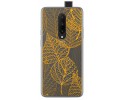 Funda Gel Transparente para Oneplus 7 Pro diseño Hojas Dibujos