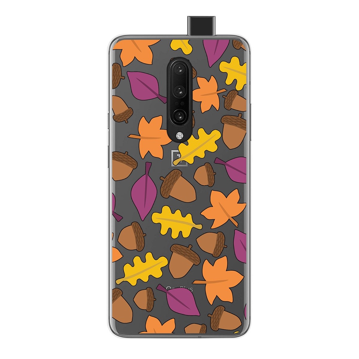 Funda Gel Transparente para Oneplus 7 Pro diseño Otoño Dibujos