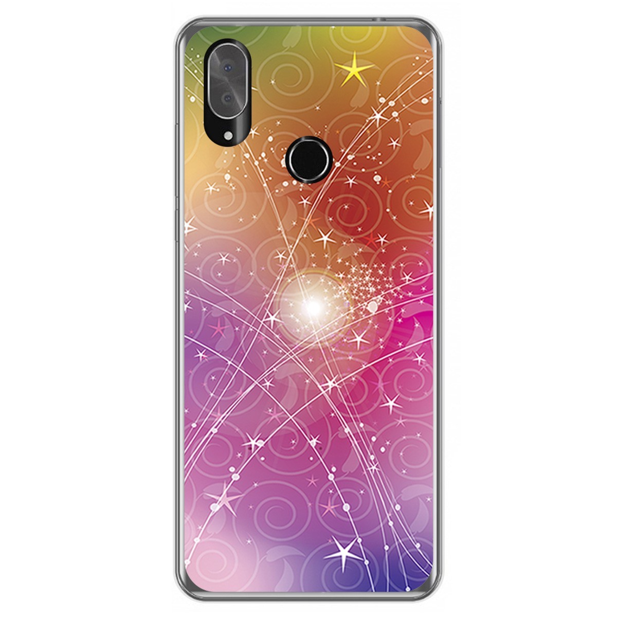 Funda Gel Tpu para Cubot X19 diseño Abstracto Dibujos